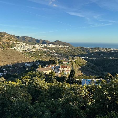 Villa En Frigiliana Con Piscina, Jacuzzi Y Espectaculares Vistas Extérieur photo