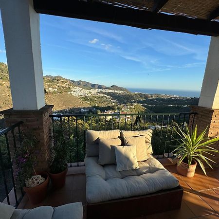 Villa En Frigiliana Con Piscina, Jacuzzi Y Espectaculares Vistas Extérieur photo