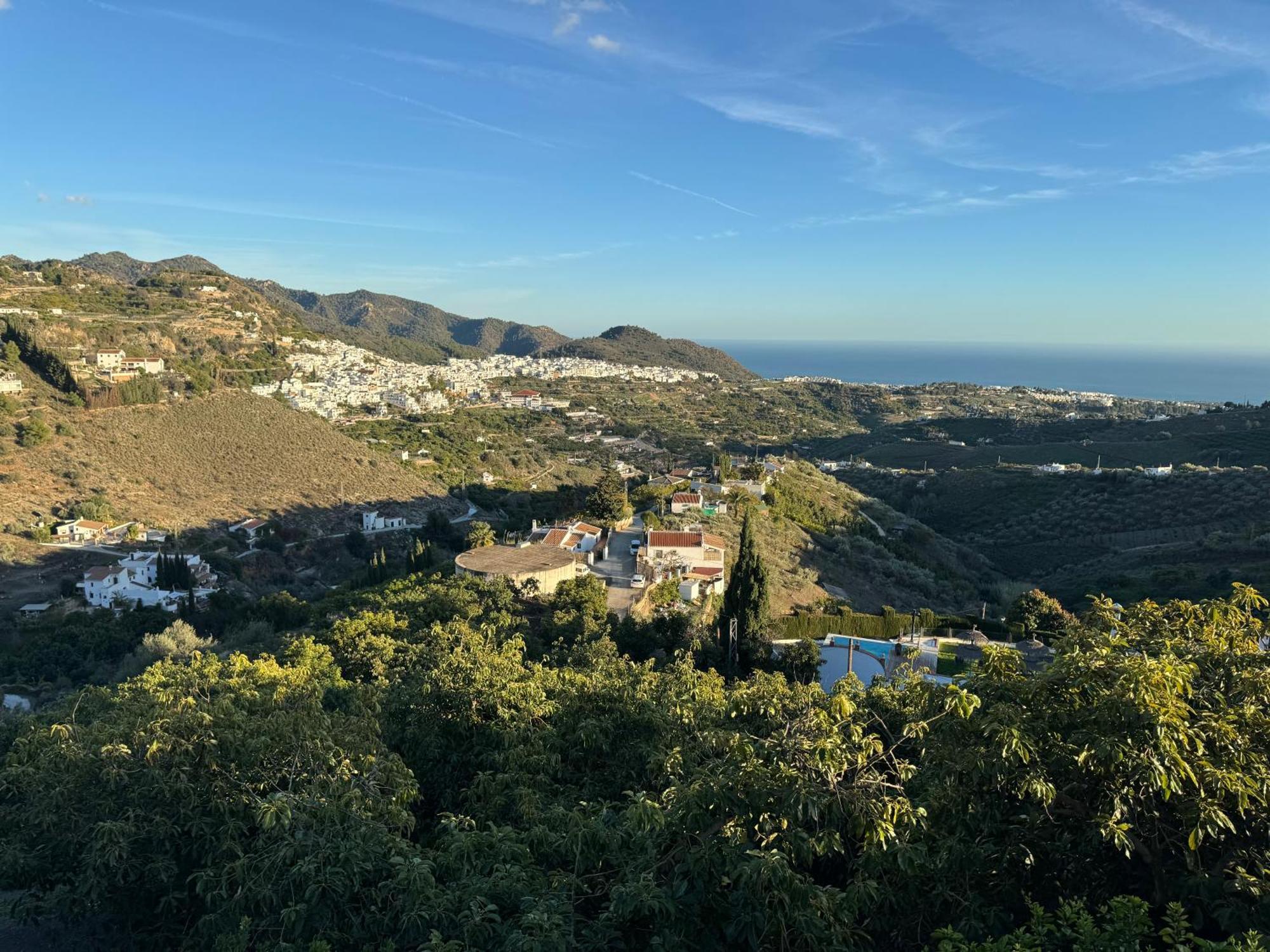 Villa En Frigiliana Con Piscina, Jacuzzi Y Espectaculares Vistas Extérieur photo