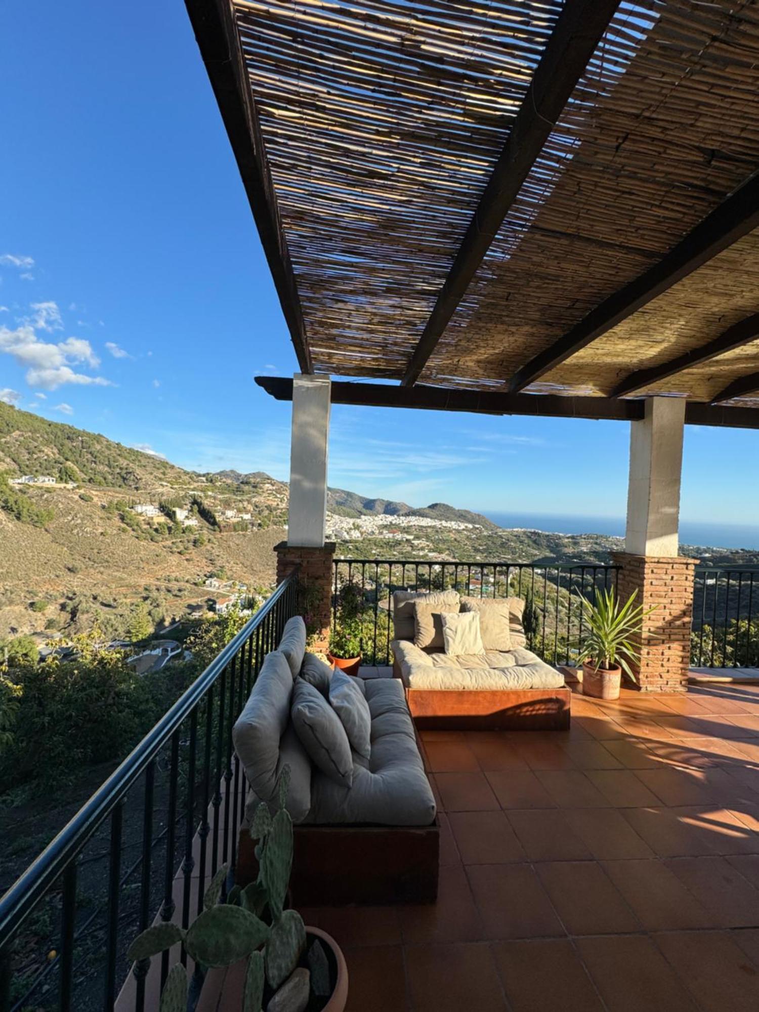 Villa En Frigiliana Con Piscina, Jacuzzi Y Espectaculares Vistas Extérieur photo