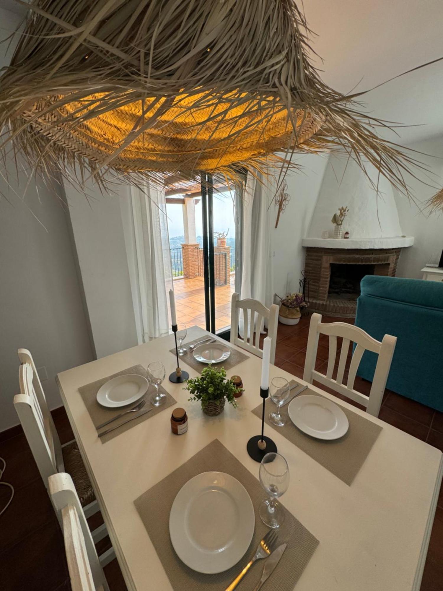 Villa En Frigiliana Con Piscina, Jacuzzi Y Espectaculares Vistas Extérieur photo