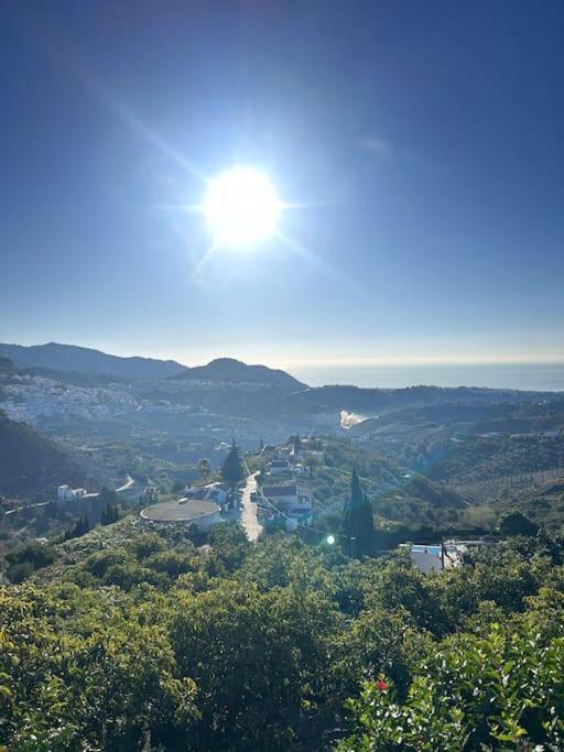 Villa En Frigiliana Con Piscina, Jacuzzi Y Espectaculares Vistas Extérieur photo